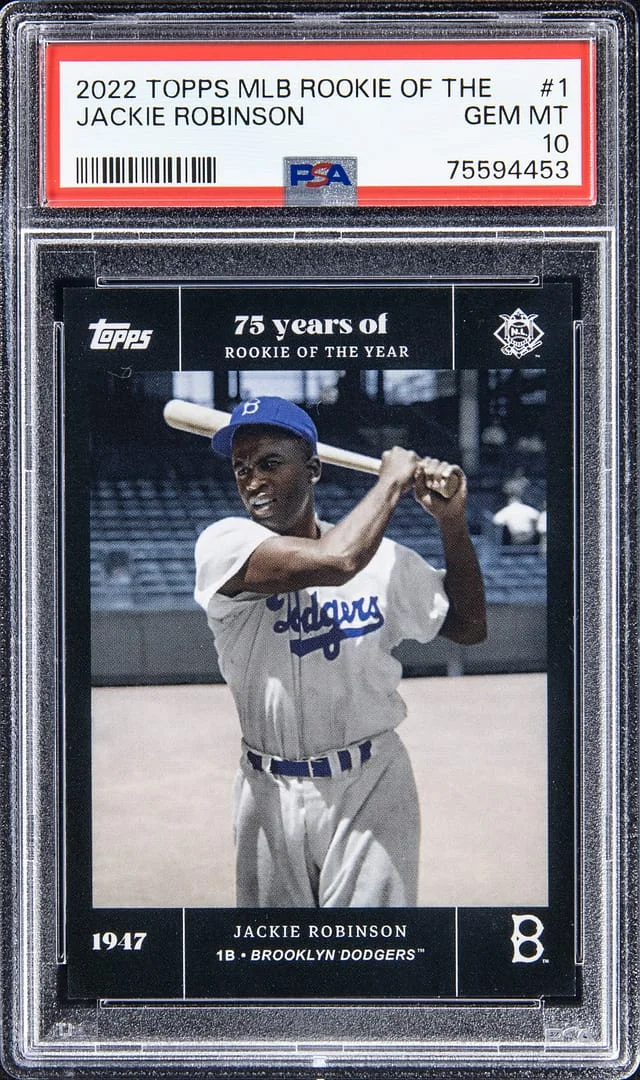 2022 Topps Jackie Robinson MLB Of The Year #1 card image