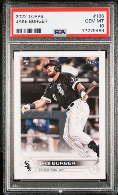2022 Topps Jake Burger #186 card image