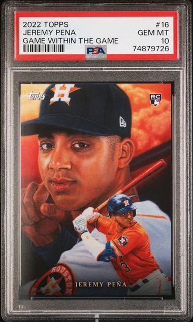 2022 Topps Jeremy Pena Game Within The Game #16 card image