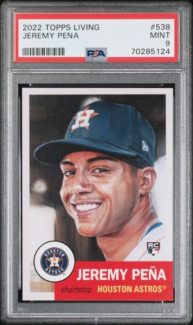 2022 Topps Jeremy Pena Living #538 card image