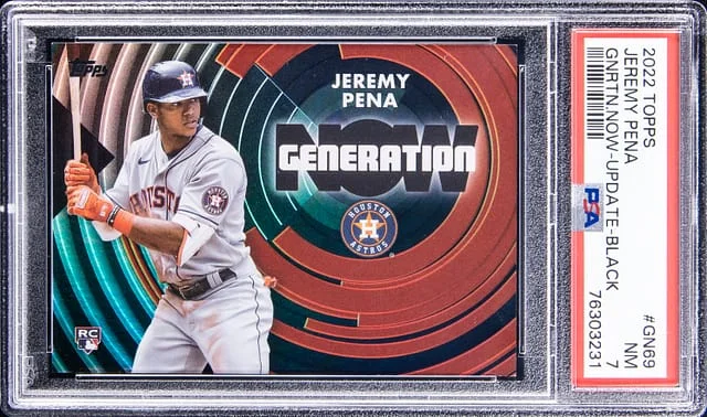 2022 Topps Jeremy Pena Generation Now #GN69 card image