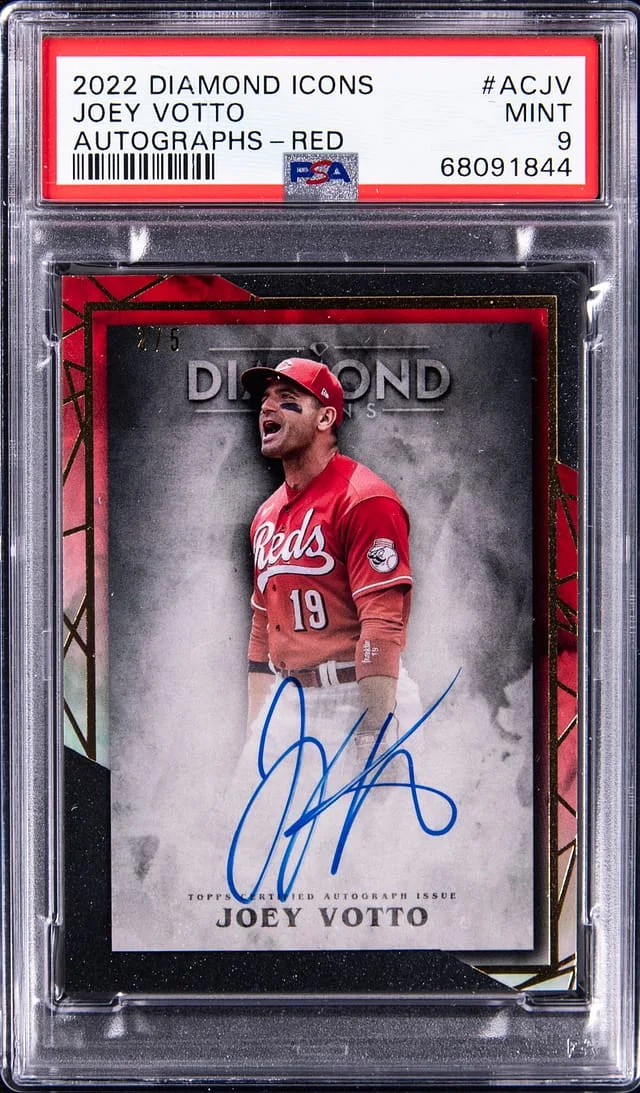 2022 Topps Joey Votto Diamond Icons Red #ACJV card image
