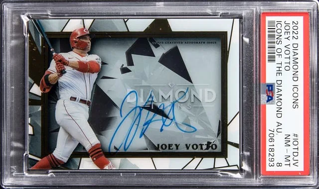 2022 Topps Joey Votto Diamond Icons of the Diamond Autograph #IOTD-JV card image