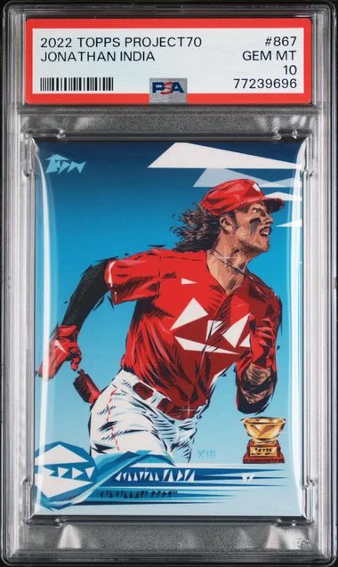 2022 Topps Jonathan India Project70 #867 card image