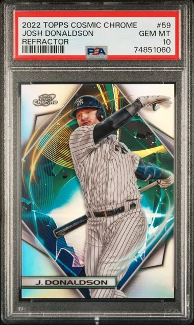 2022 Topps Josh Donaldson Cosmic Chrome Refractor #59 card image