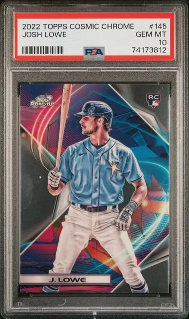 2022 Topps Josh Lowe Cosmic Chrome #145 card image