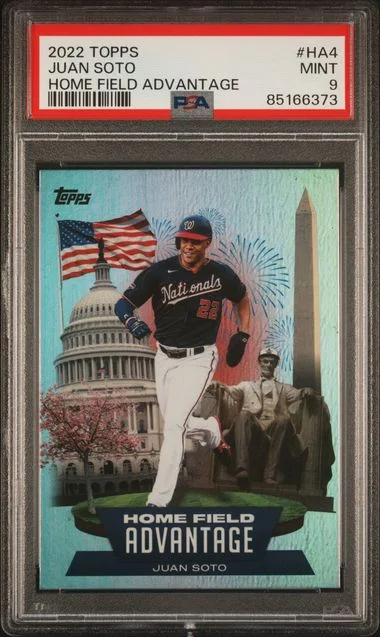 2022 Topps Juan Soto Home Field Advantage #HA4 card image