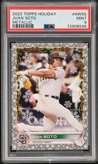 2022 Topps Juan Soto Holiday SSP #Hw55 card image