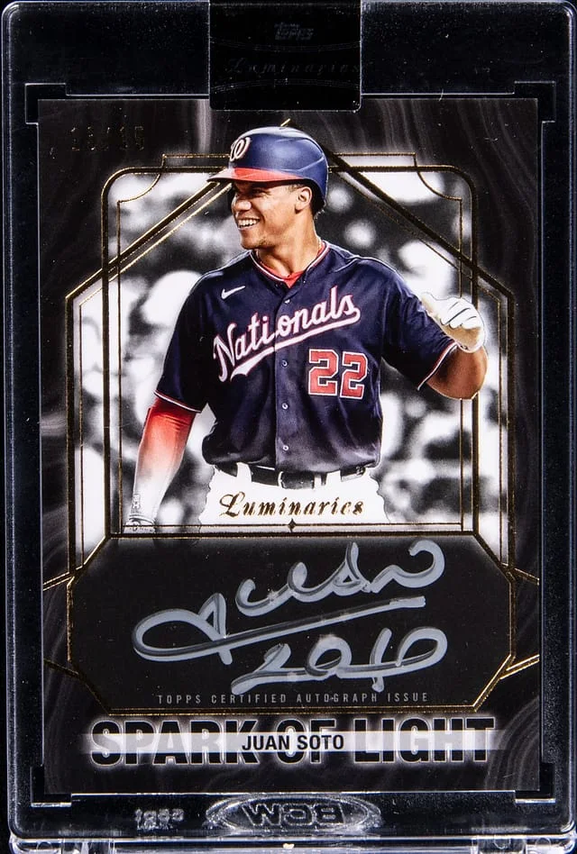 2022 Topps Juan Soto Luminaries Spark Of Light #SLA-JS card image
