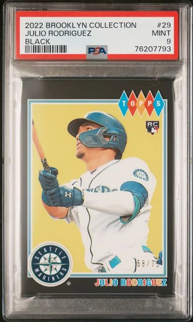 2022 Topps Julio Rodriguez Brooklyn Collection #29 card image