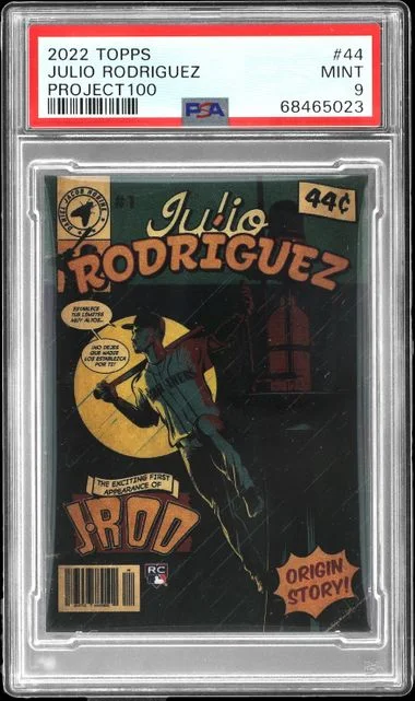 2022 Topps Julio Rodriguez 3D #44 card image