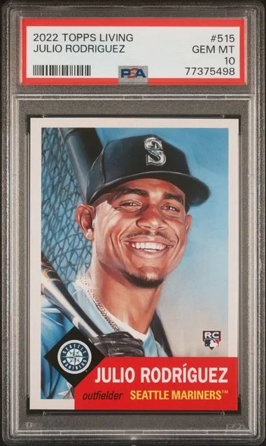 2022 Topps Julio Rodriguez Living #515 card image