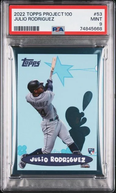 2022 Topps Julio Rodriguez Project 100 #53 card image