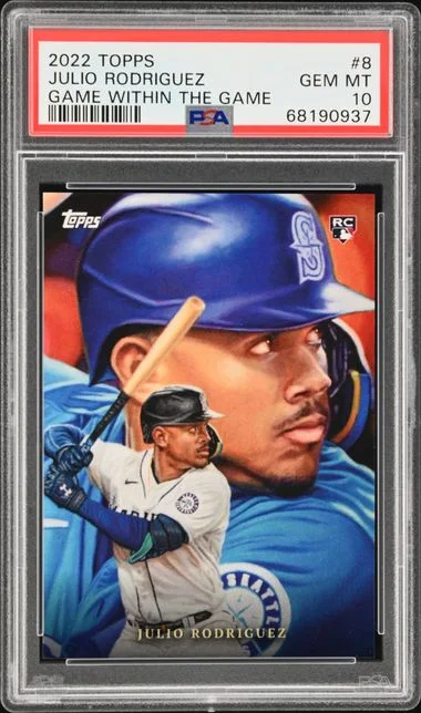 2022 Topps Julio Rodriguez Game Within The Game #8 card image