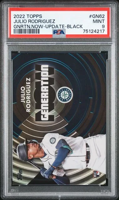 2022 Topps Julio Rodriguez Generation Now Update Black #GN-62 card image