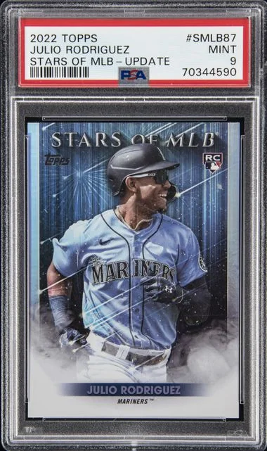 2022 Topps Julio Rodriguez Stars Of MLB Update #SMLB-87 card image