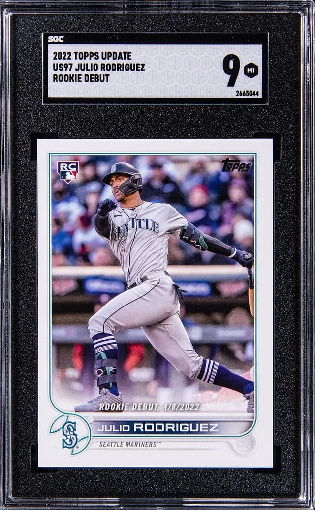 2022 Topps Julio Rodriguez Debut #US97 card image