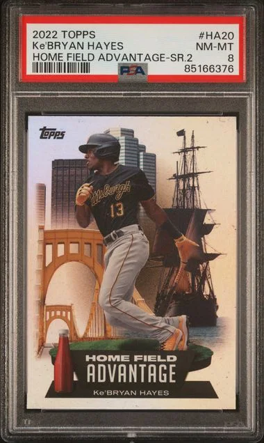 2022 Topps Ke'Bryan Hayes Home Field Advantage Series 2 #HA20 card image