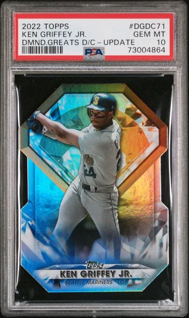 2022 Topps Ken Griffey Jr. Diamond Greats Die-Cuts Update #DGDC-71 card image