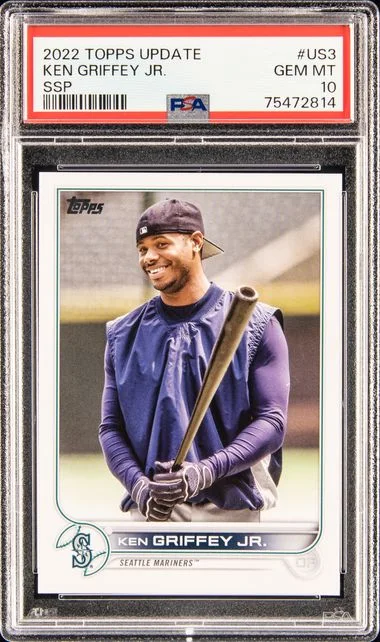 2022 Topps Ken Griffey Jr. SSP #US3 card image