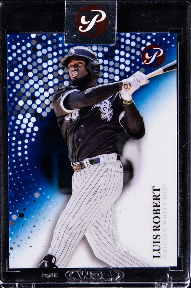 2022 Topps Luis Robert - Topps Prisitine Pristine Blue Refractor #183 card image