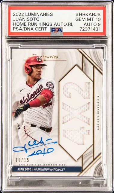 2022 Topps Luminaries Home Run Kings #no-number card image