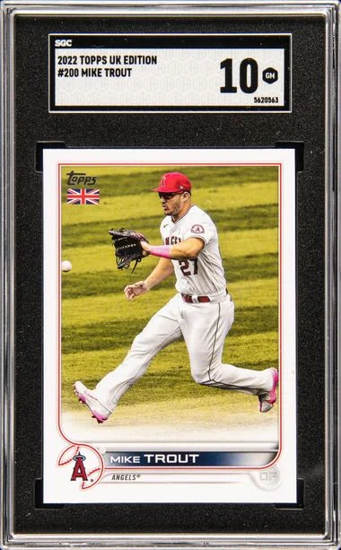 2022 Topps Mike Trout UK Edition #200 card image