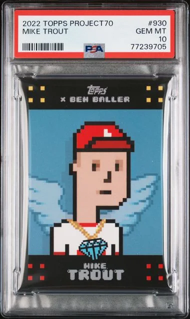 2022 Topps Mike Trout Project70 #930 card image