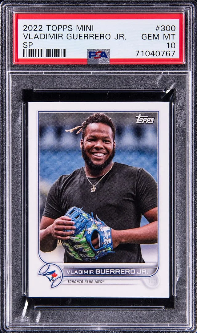 2022 Topps Mini Vladimir Guerrero Jr. Sp #300 card image