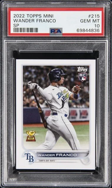 2022 Topps Mini Wander Franco SP #215 card image