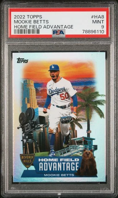 2022 Topps Mookie Betts Home Field Advantage #Ha8 card image