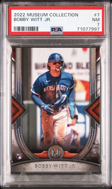 2022 Topps Museum Collection Bobby Witt Jr. #7 card image