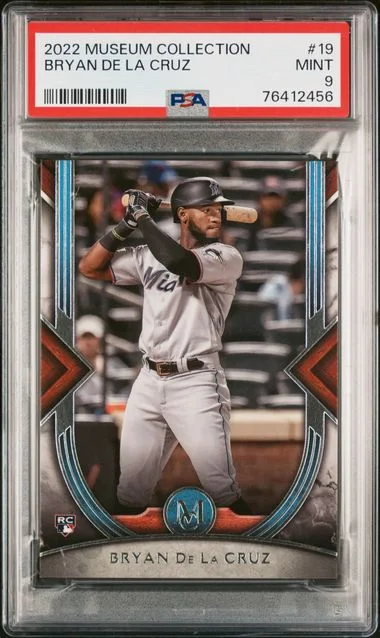 2022 Topps Museum Collection Bryan De La Cruz #19 card image