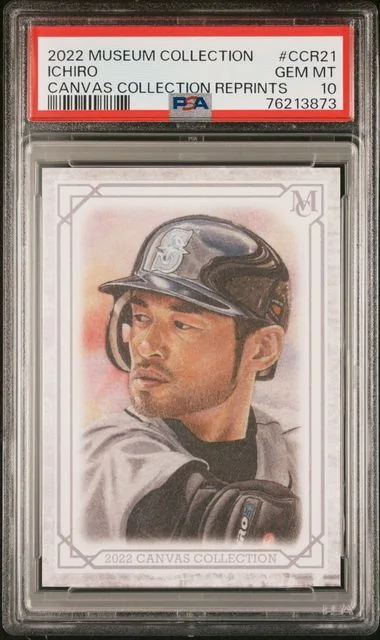2022 Topps Museum Collection Ichiro Canvas Collection Reprints #CCR21 card image
