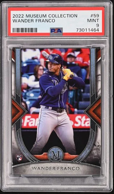 2022 Topps Museum Collection Wander Franco Sapphire #59 card image