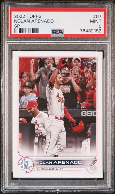 2022 Topps Nolan Arenado SP #87 card image