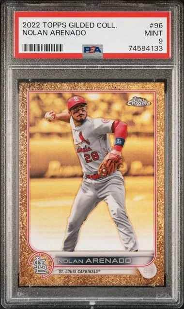2022 Topps Nolan Arenado Gilded Collection #96 card image
