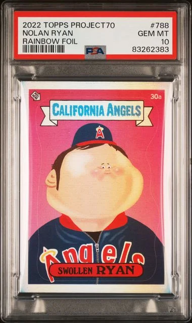 2022 Topps Nolan Ryan Project70 Rainbow Foil #788 card image