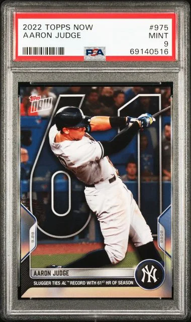 2022 Topps Now Aaron Judge Purple #975 card image