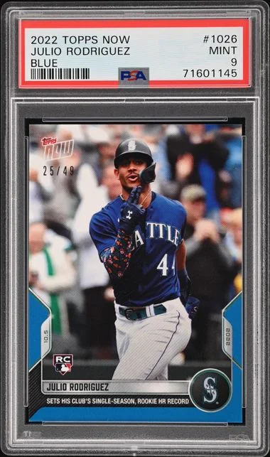 2022 Topps Now Julio Rodriguez #1026 card image