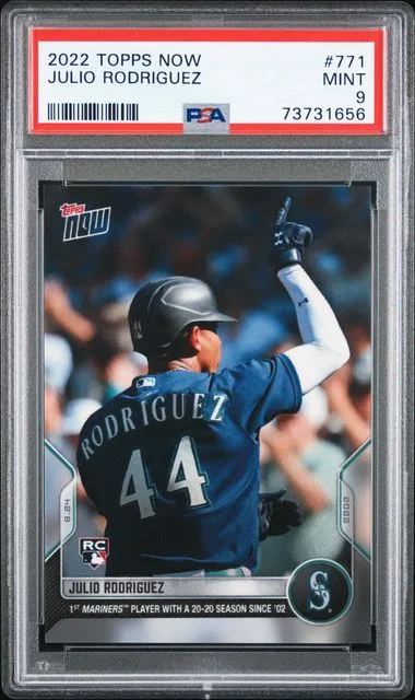 2022 Topps Now Julio Rodriguez #771 card image