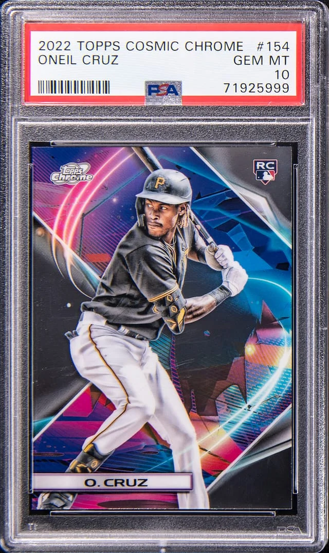 2022 Topps Oneil Cruz Cosmic Chrome #154 card image