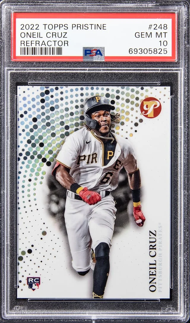 2022 Topps Oneil Cruz Pristine Refractor #248 card image