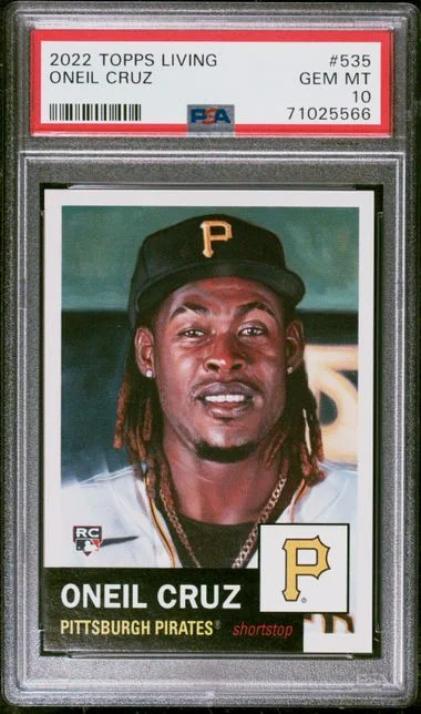 2022 Topps Oneil Cruz Living #535 card image