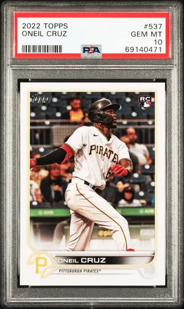 2022 Topps Oneil Cruz #537 card image