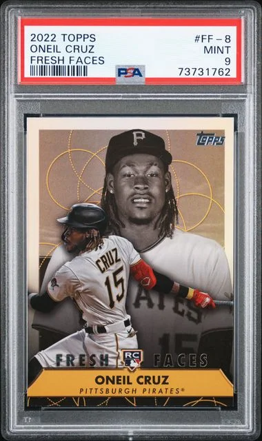 2022 Topps Oneil Cruz Fresh Faces #FF-8 card image