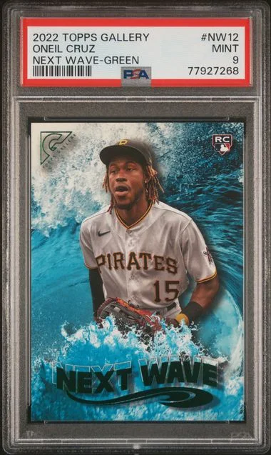 2022 Topps Oneil Cruz Gallery Next Wave Green #NW12 card image