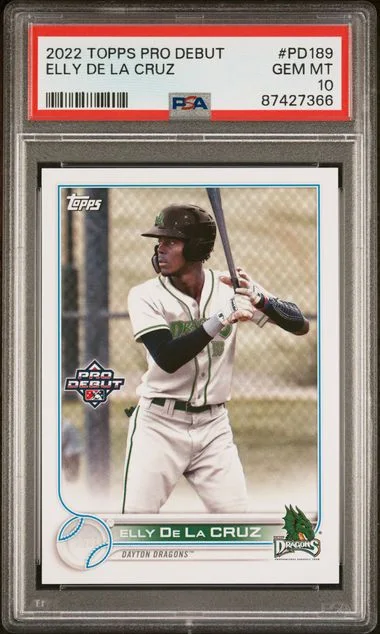 2022 Topps Pro Debut Elly De La Cruz #PD189 card image
