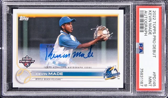 2022 Topps Pro Debut Kevin Made Autograph #PD145 card image