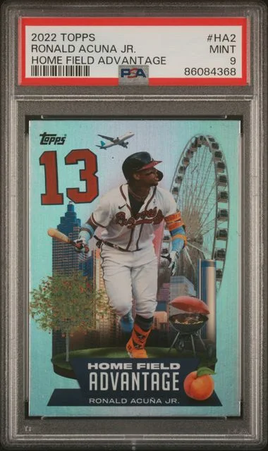 2022 Topps Ronald Acuna Jr. Home Field Advantage #HA2 card image